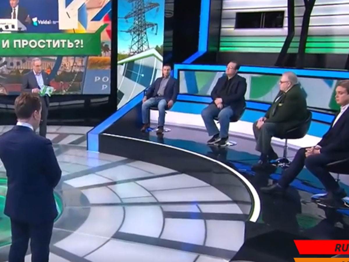  Gosti na ruskoj televiziji janso su osudili invaziju na Ukrajinu tvrdeći da je Rusija "narušila teri 
