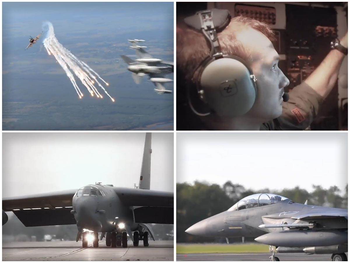  Pojavio se snimak NATO vojnih vežbi u kojima je učestvovalo 60 letelica. 
