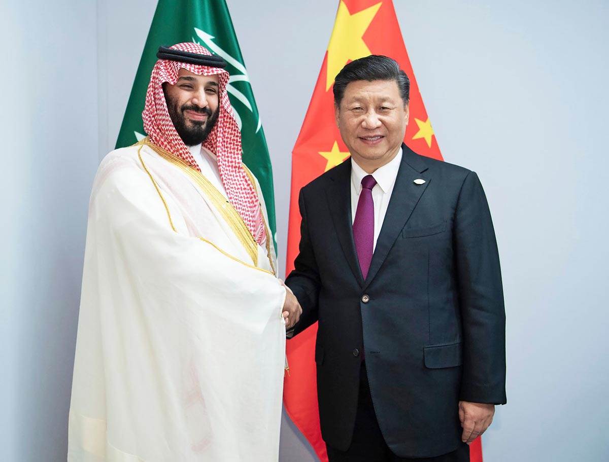  princ saudijske arabije i kina o nafti  