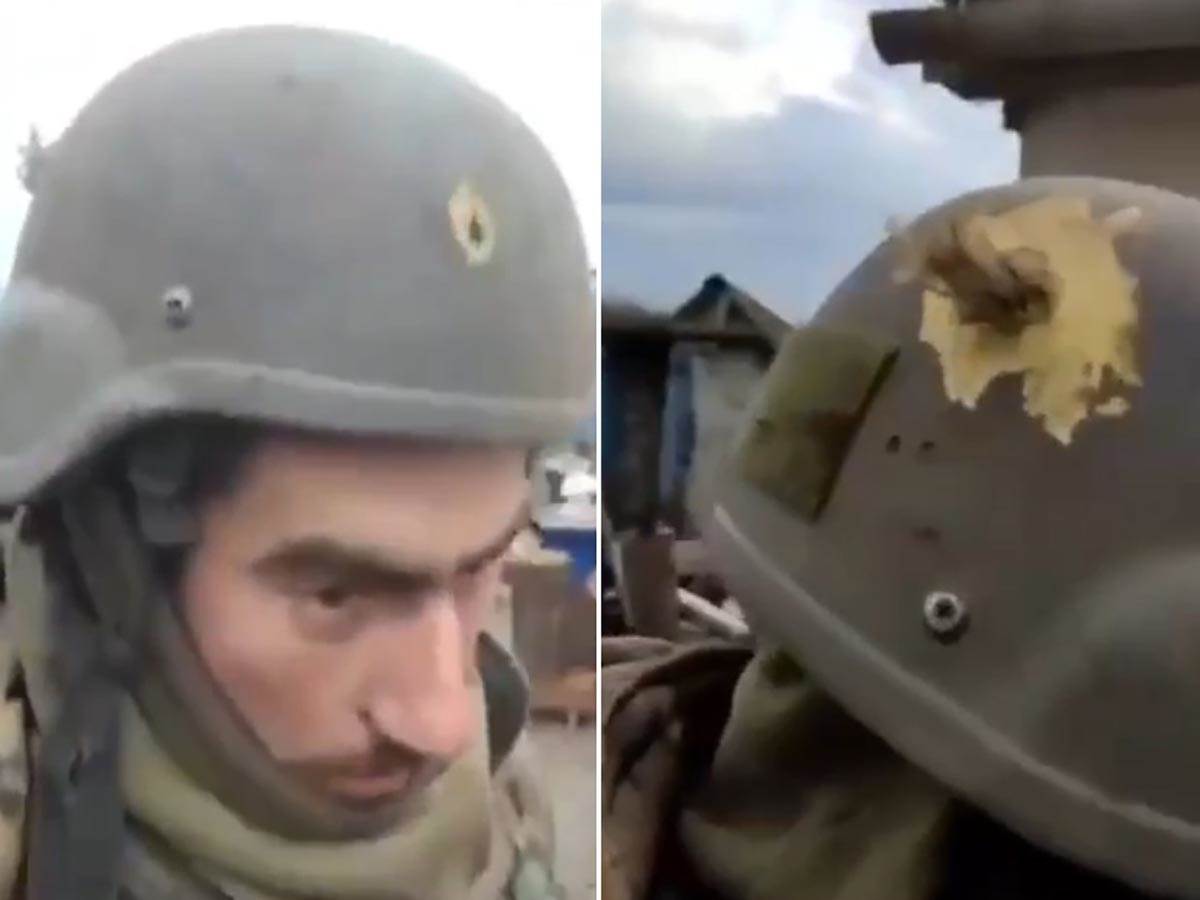  Vojnik iz Ukrajine je dobio metak u glavu koji ga nije ubio iako je imao zaštitni šlem 