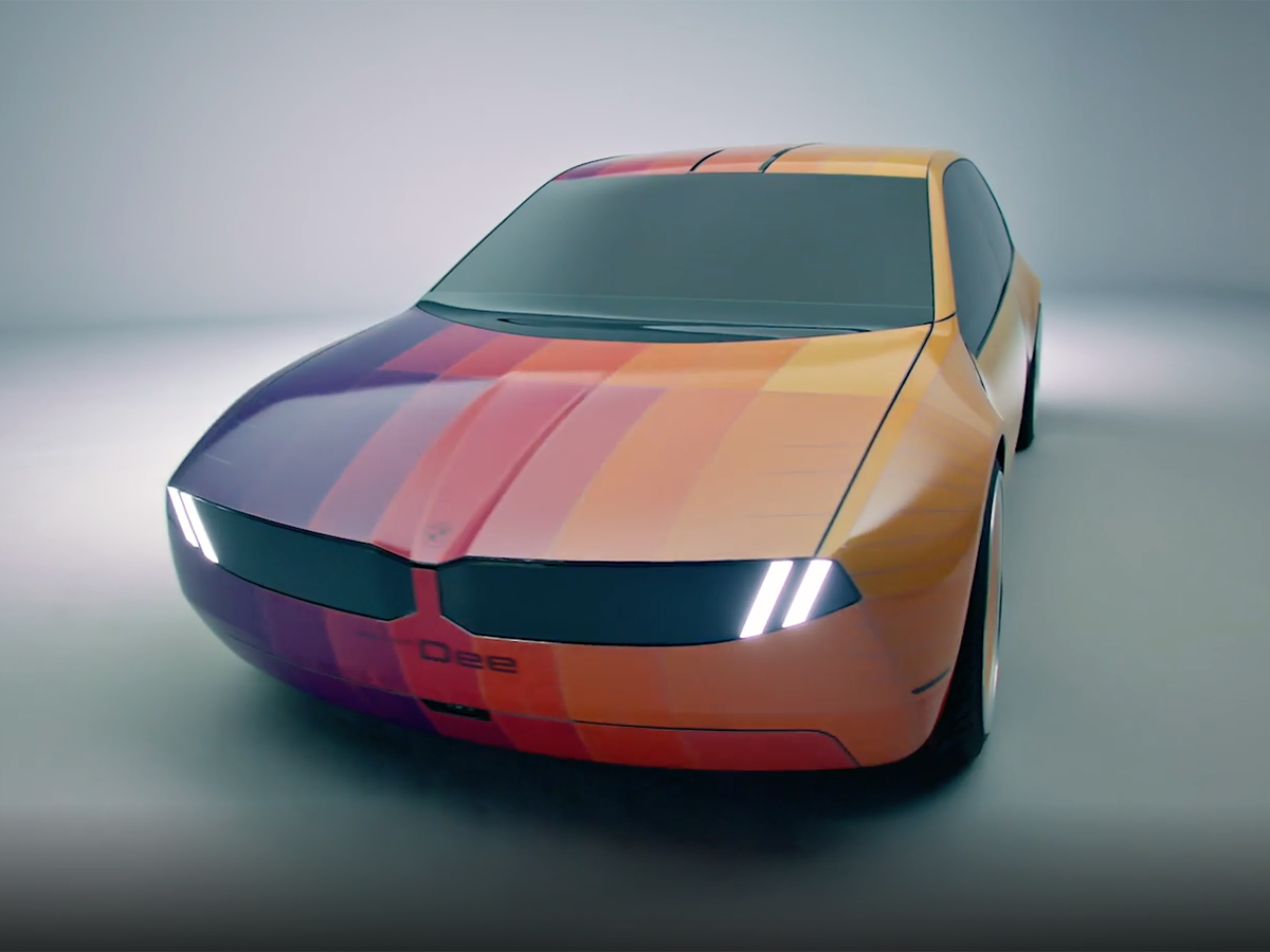  bmw predstavio automobil koji mijenja boje 