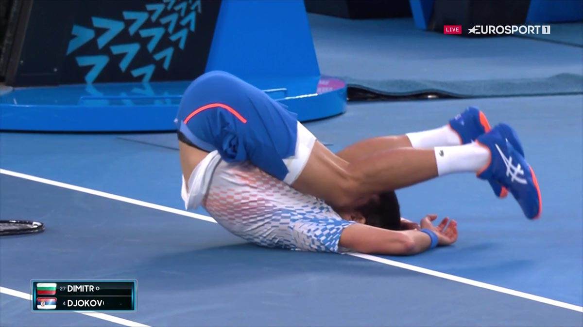  Novak Đoković igra u bolovima u trećem kolu Australijan opena protiv Grigora Dimitrova 