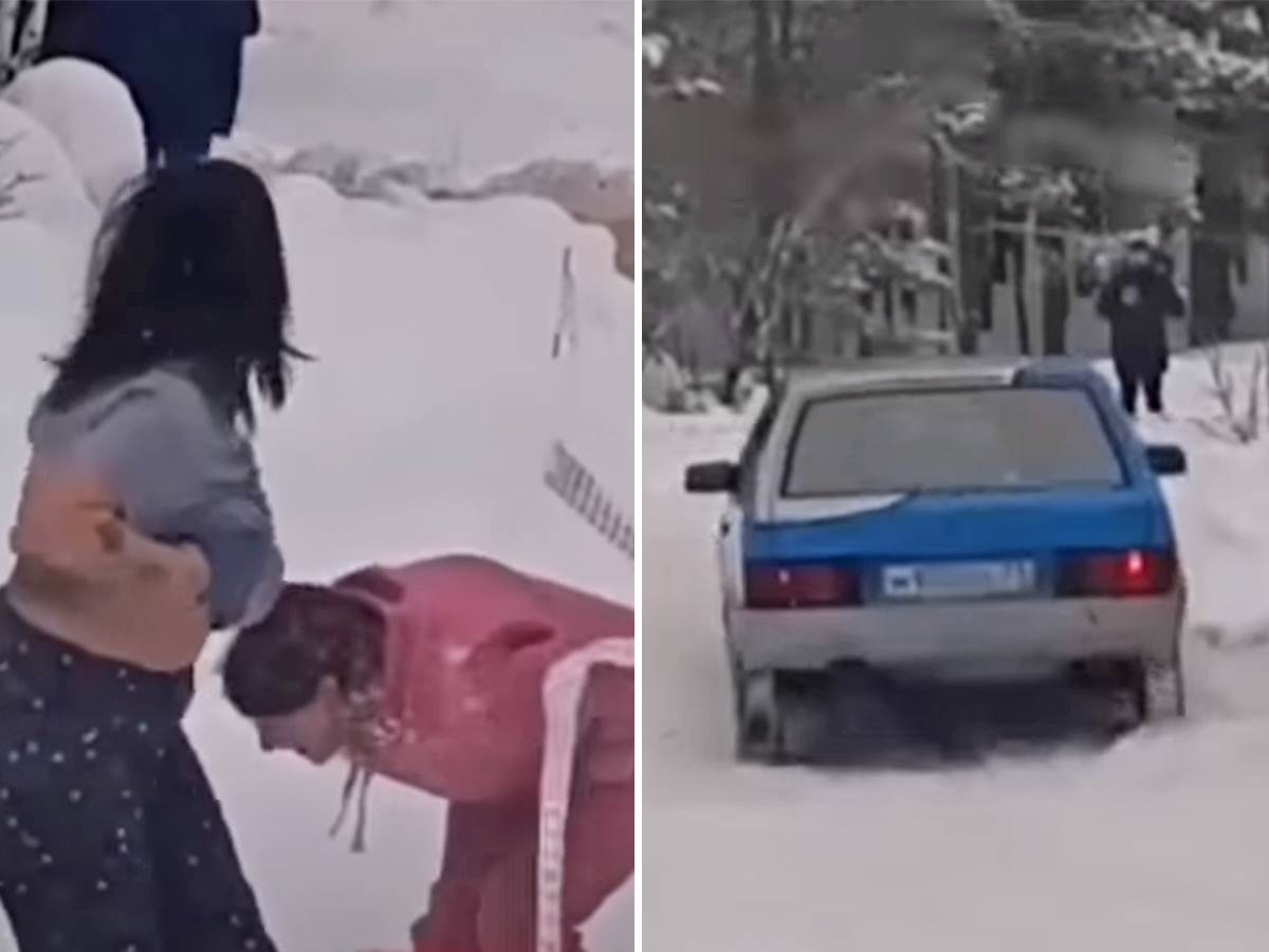  Jedan Rus, reli vozač, ispustio je pobedu nakon što ga jedna navijačica omela u potpunosti 