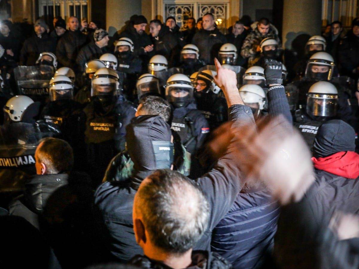  predsjednistvo srbije protest 