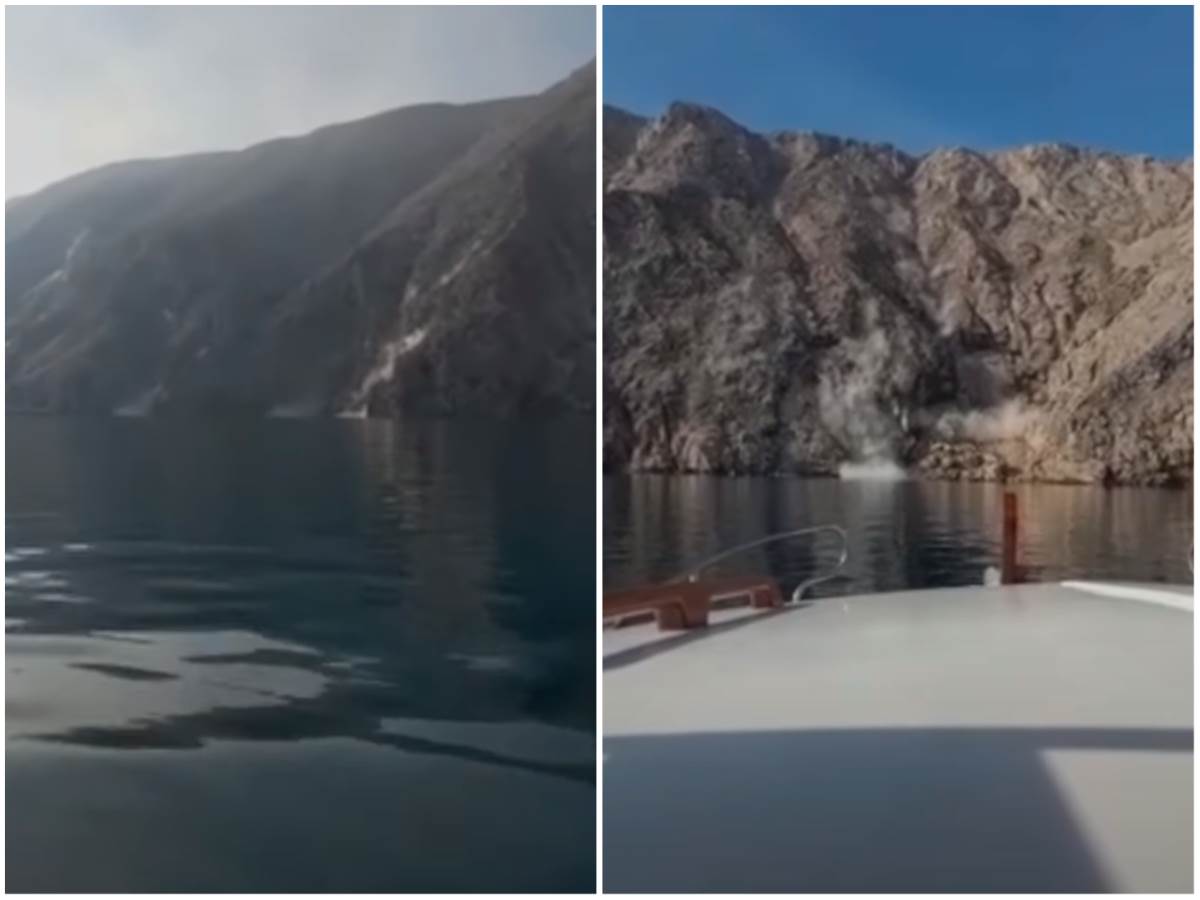  stijene se rusile u more tokom zemljotresa u hrvatskoj  