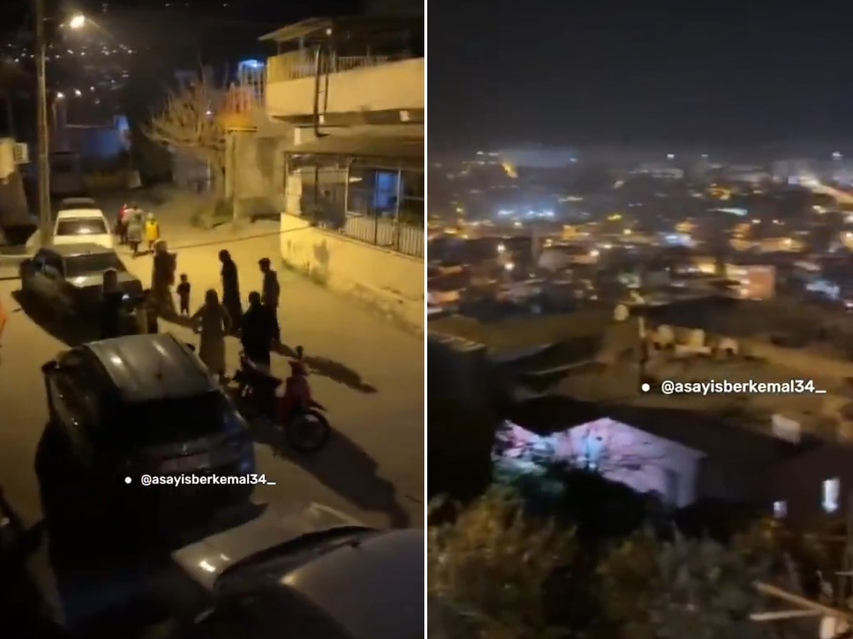  snimak najnovijeg zemljotresa u turskoj  