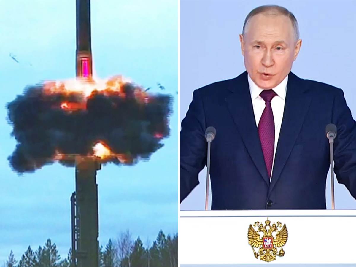   Vladimir Putin saopštio je da su balističke rakete "Sarmat" isporučene trupama 