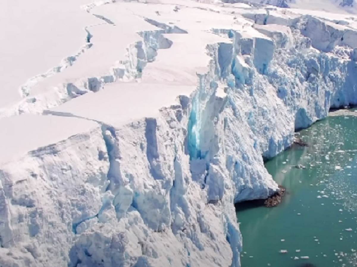  led na antartiku na najnizem nivou do sada  