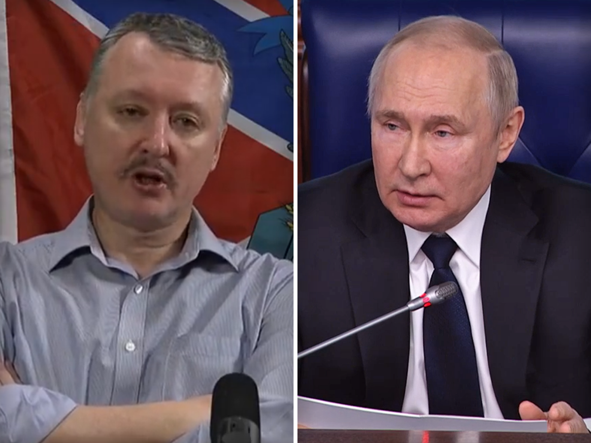  Igor Girkin izvrijeđao Putina  