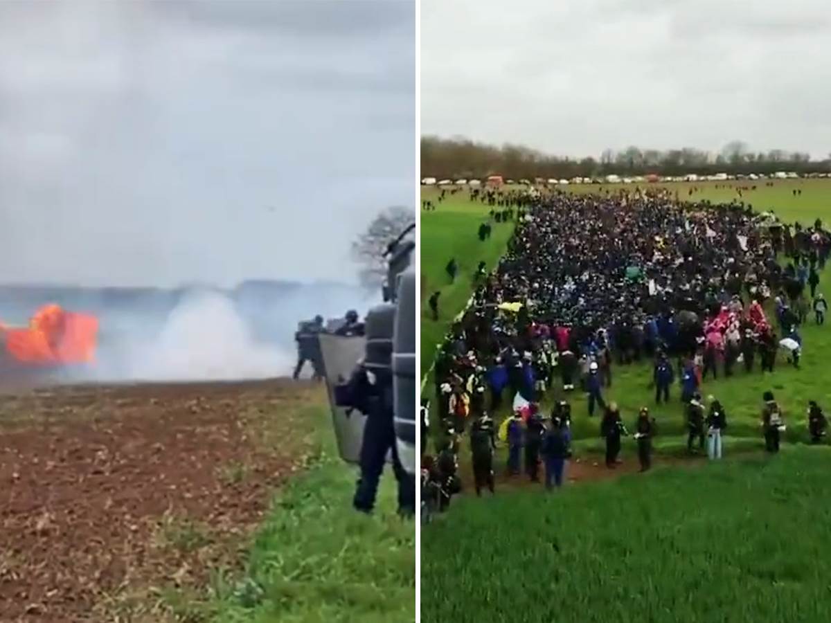  bitka policajaca i demonstranata u francuskoj 