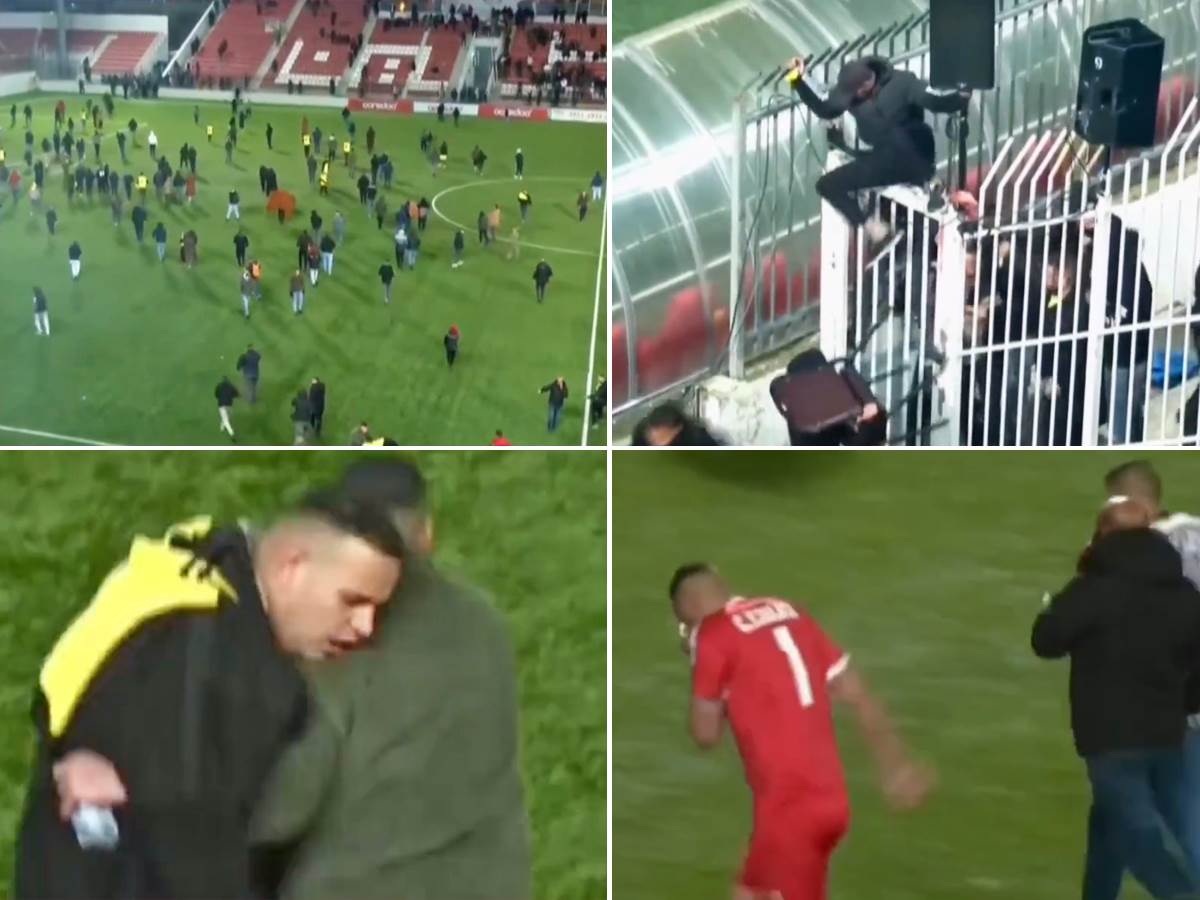  Strašne scene u finalu Liga kupa u Palestini nakon što je bačen suzavac 