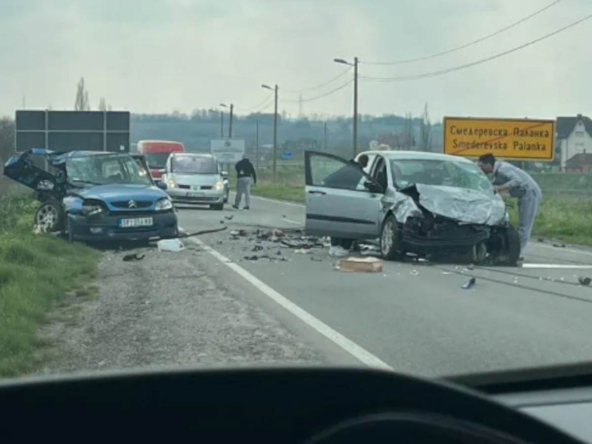  Najnoviji detalji saobraćajne nesreće kod Smederevske Palanke 