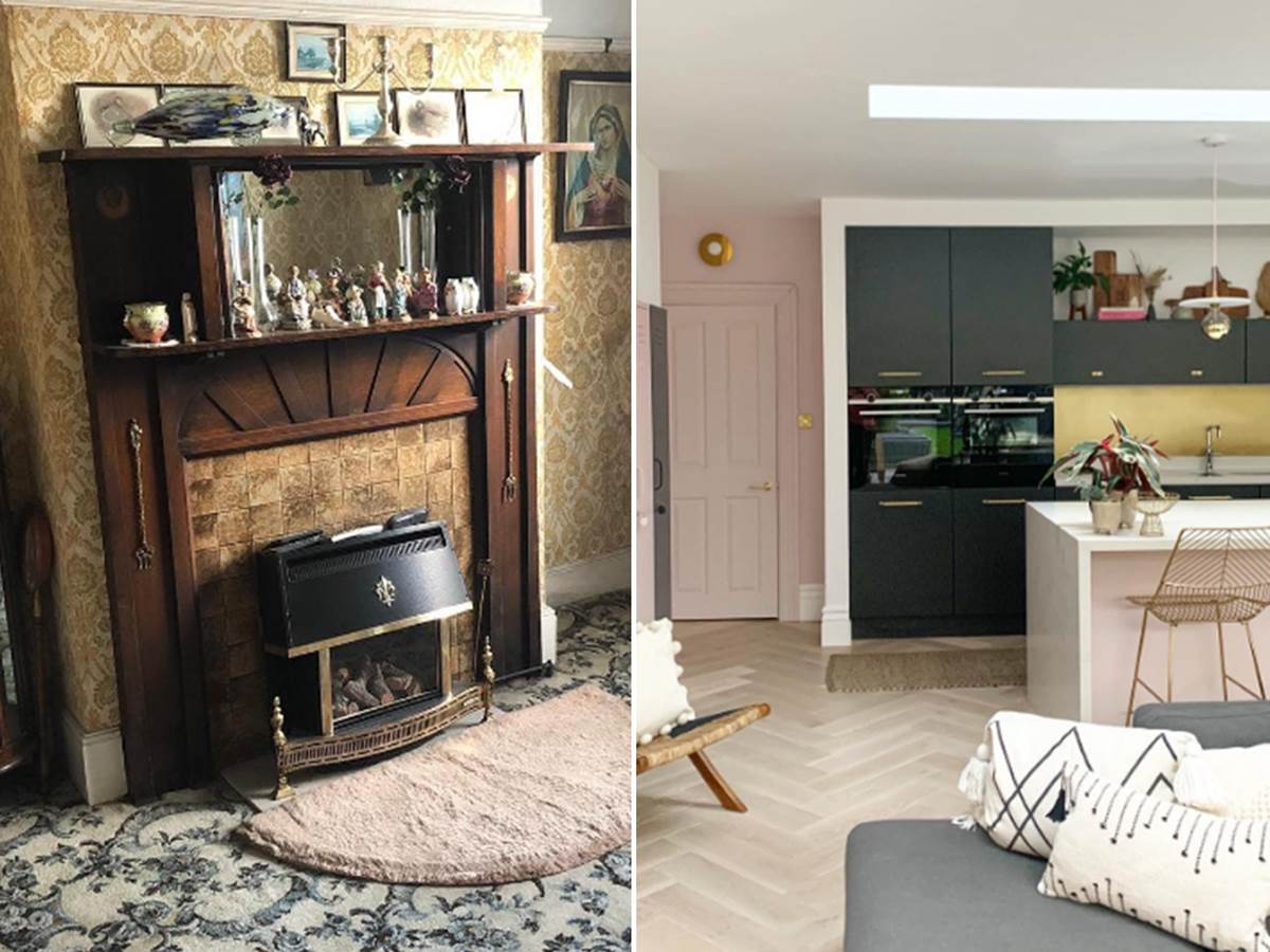  Izgled kuće prije i posle renoviranja 