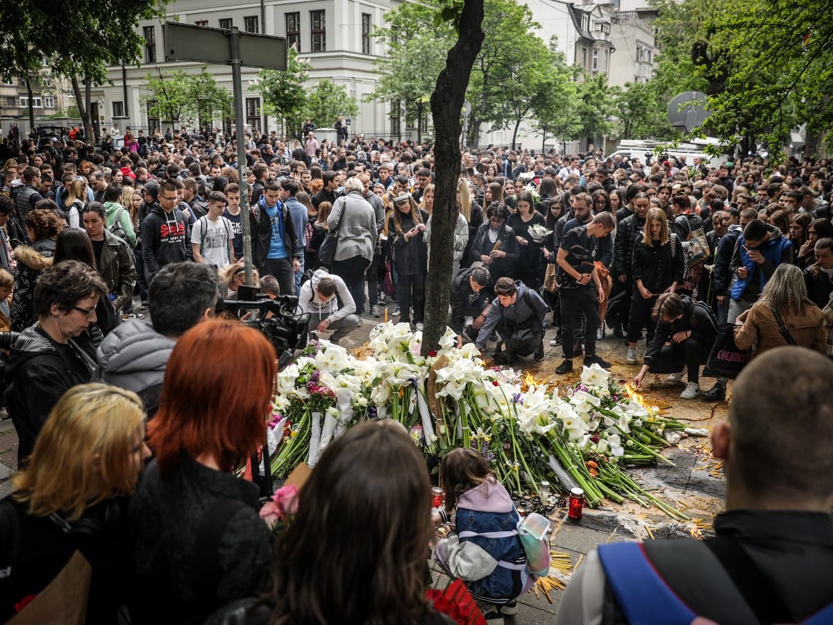  Roditelji ranjene devojčice su došli po njene stvari 