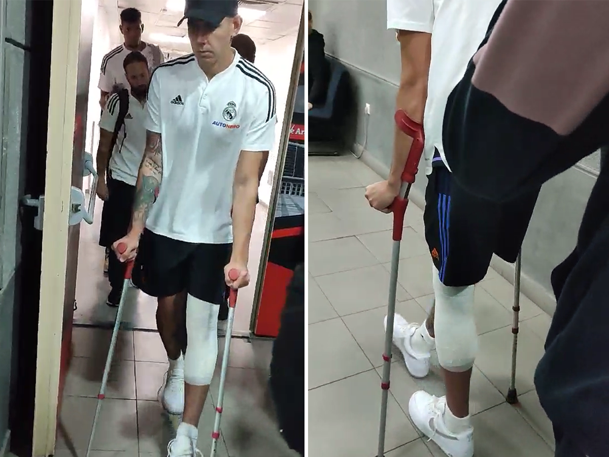  Gabrijel Dek povrijeđen na meču protiv Partizana 