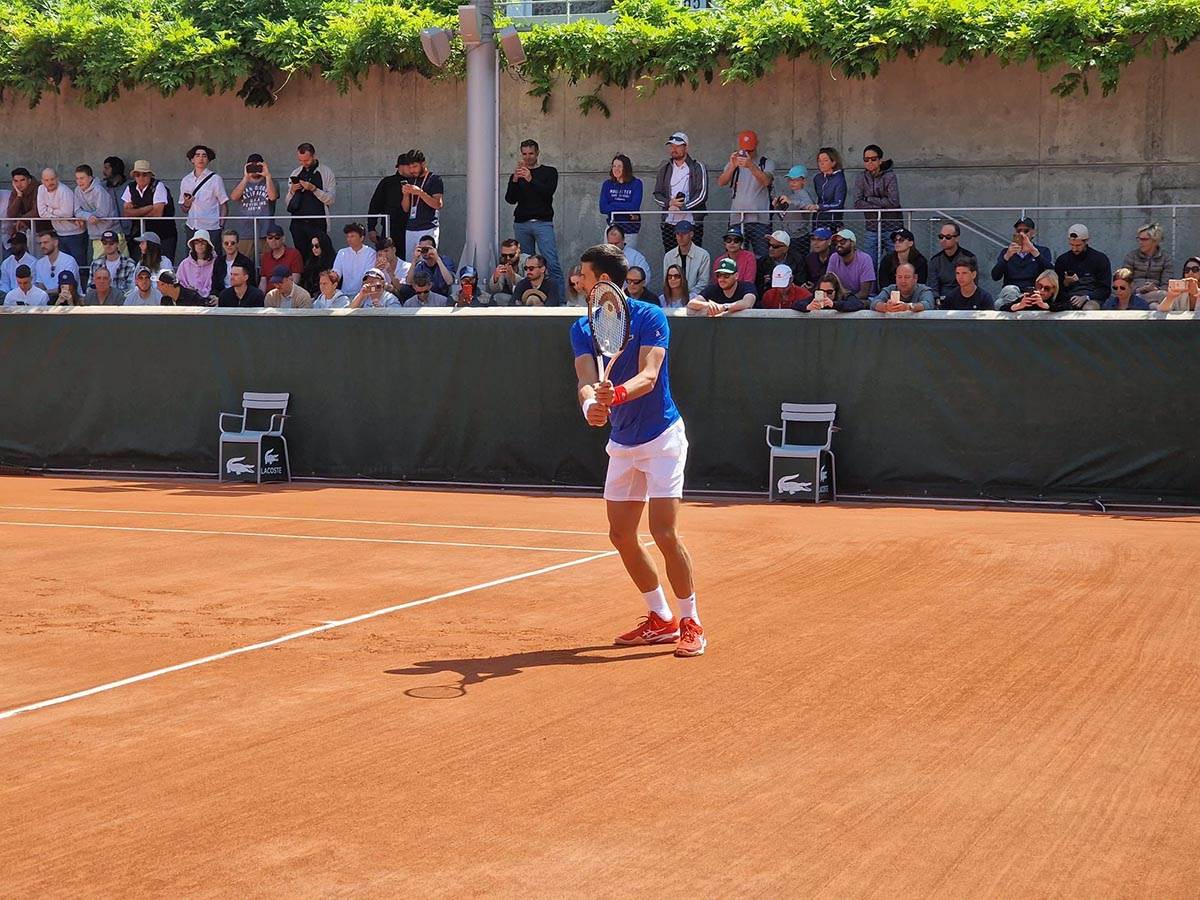  Novak-Djokovic trenirao pred mec sa Fokinom 