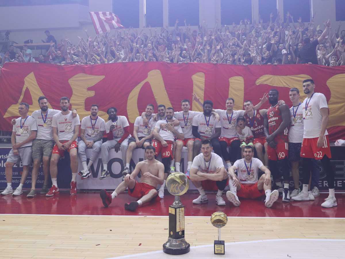  KK Crvena zvezda šampion Srbije u košarci 2023 