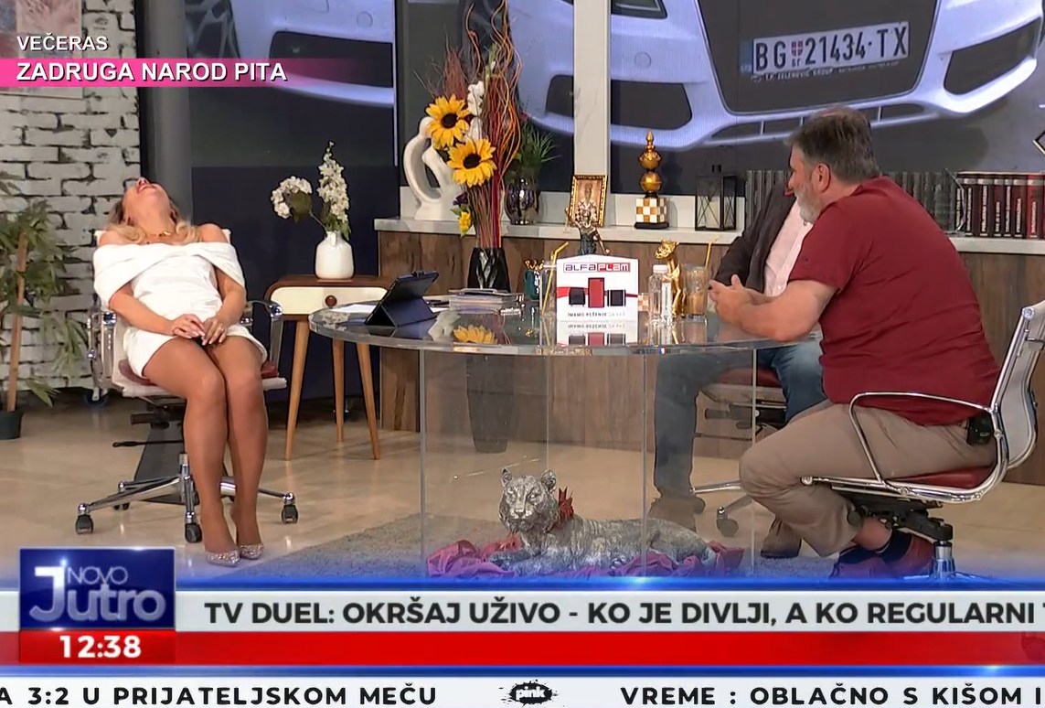  Jovana Jeremić se smijala u emisiji pa počela da plače 