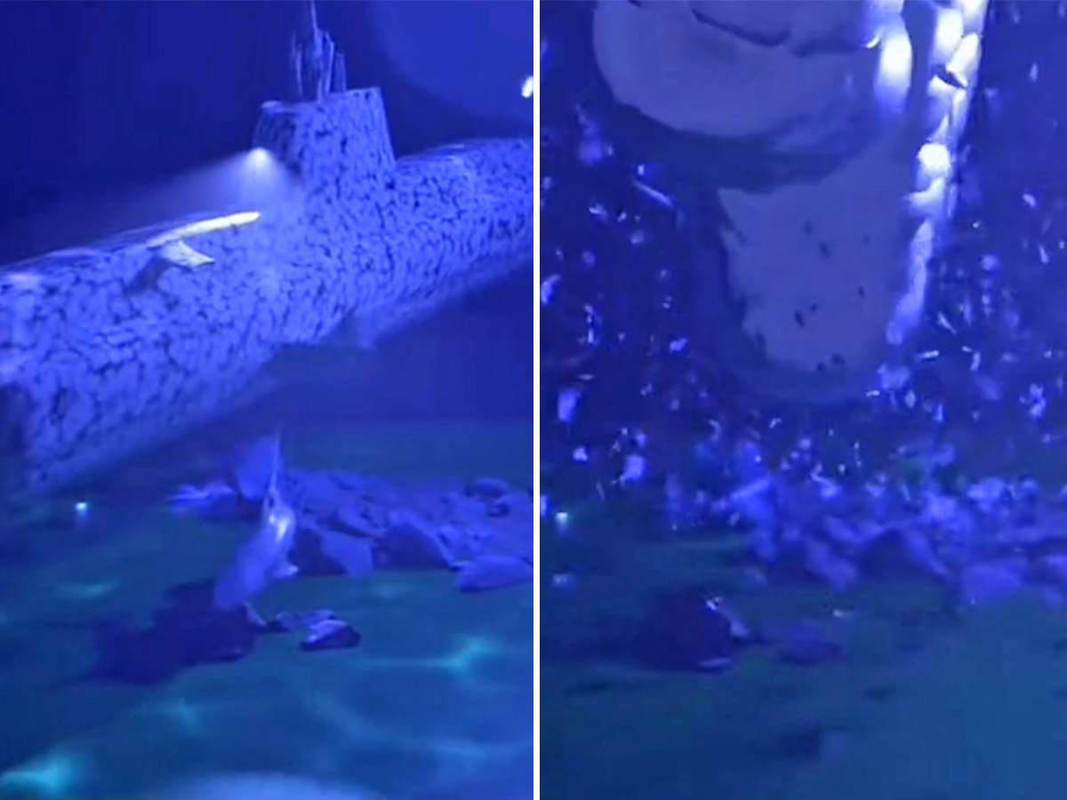 Animacija implozije podmornice Animacija implozije podmornice