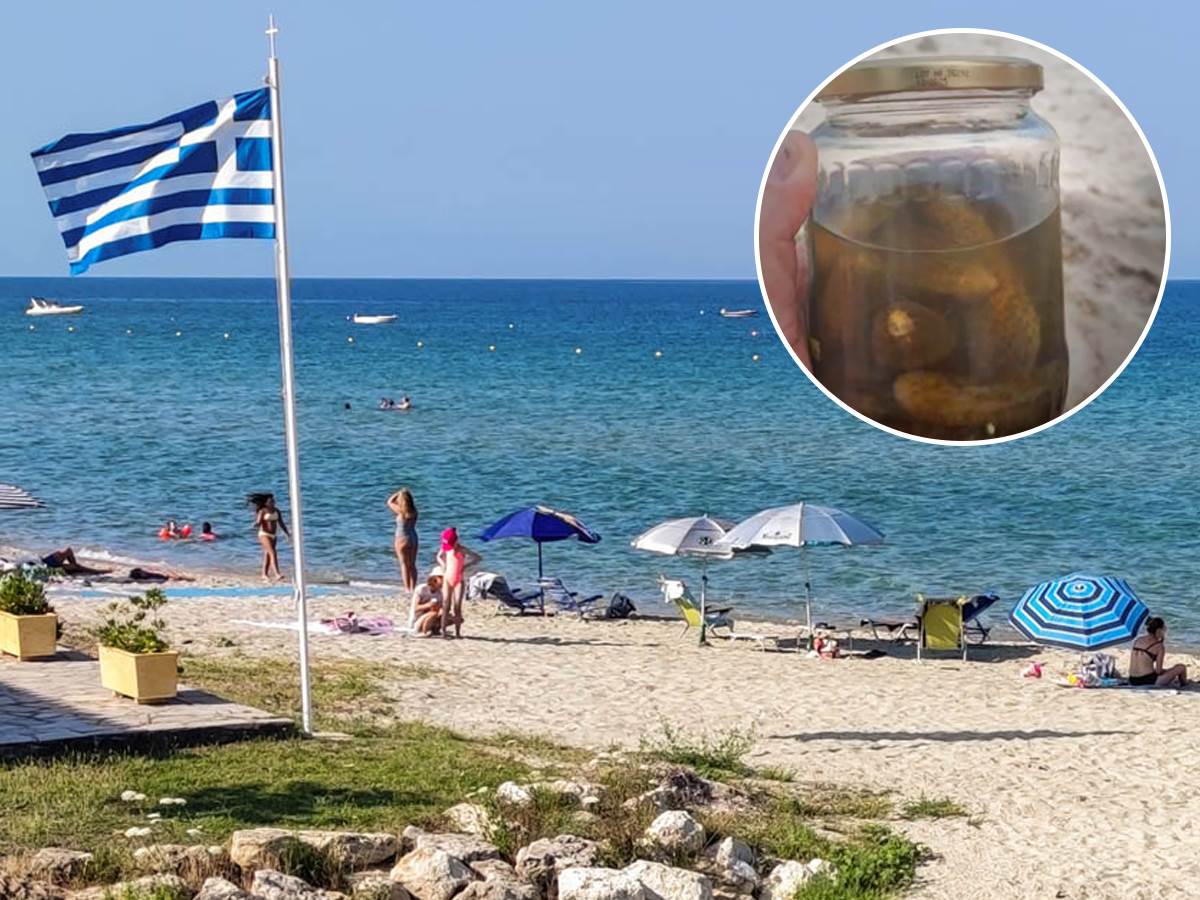  Aca pokazao šta je ponio na plažu u Grčkoj 