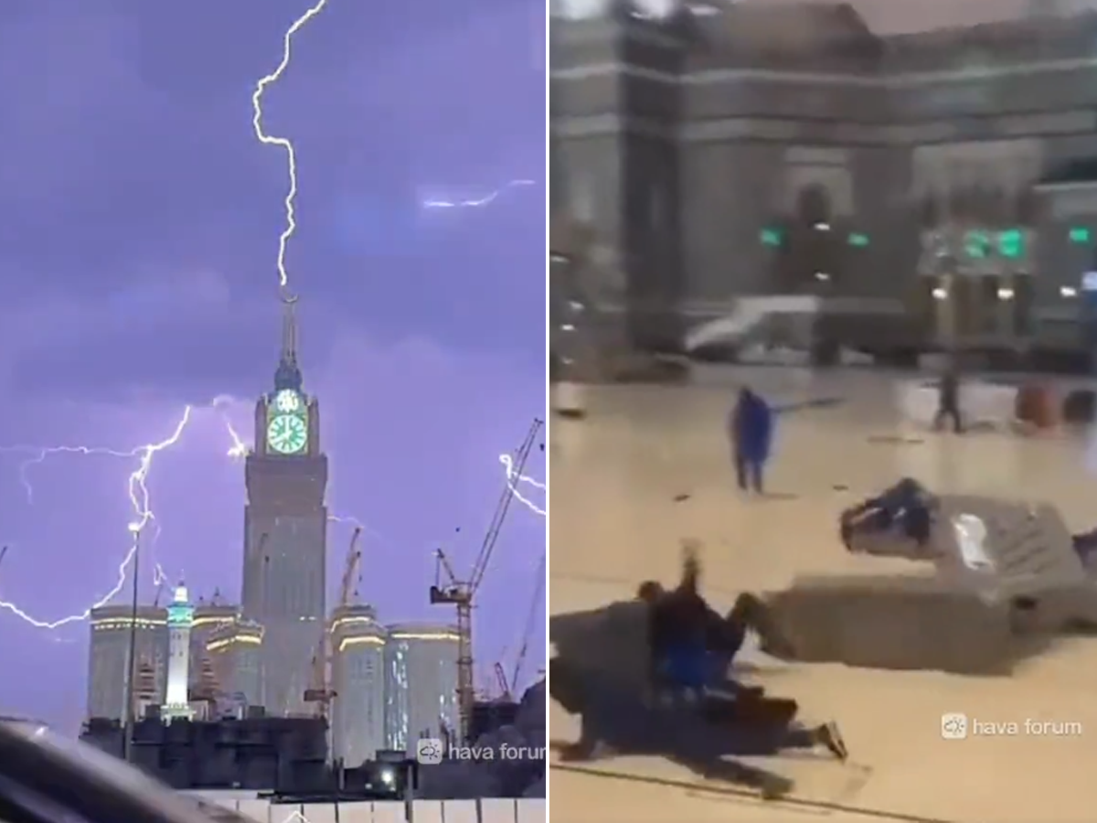  Oluja u Saudijskoj Arabiji 