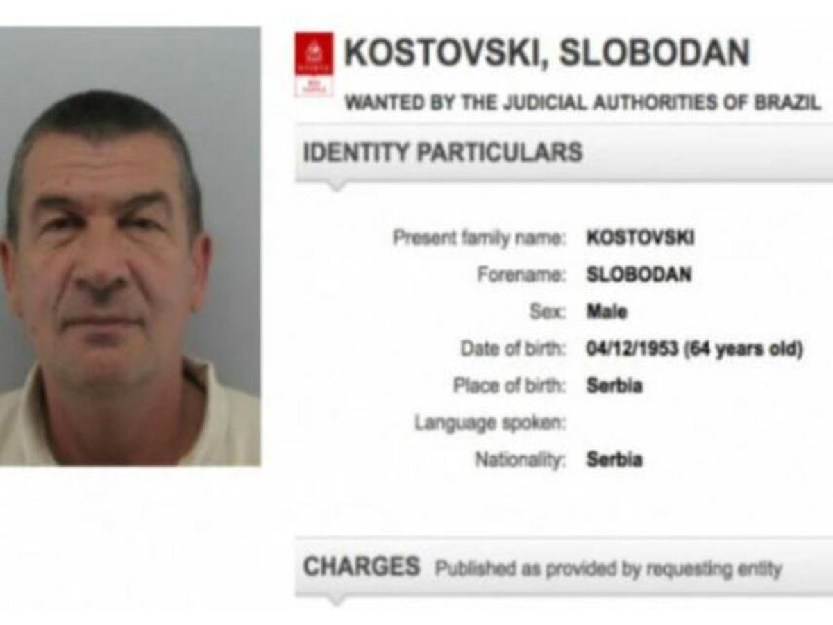  Slobodan Kostovski uhapšen zbog šverca kokaina  