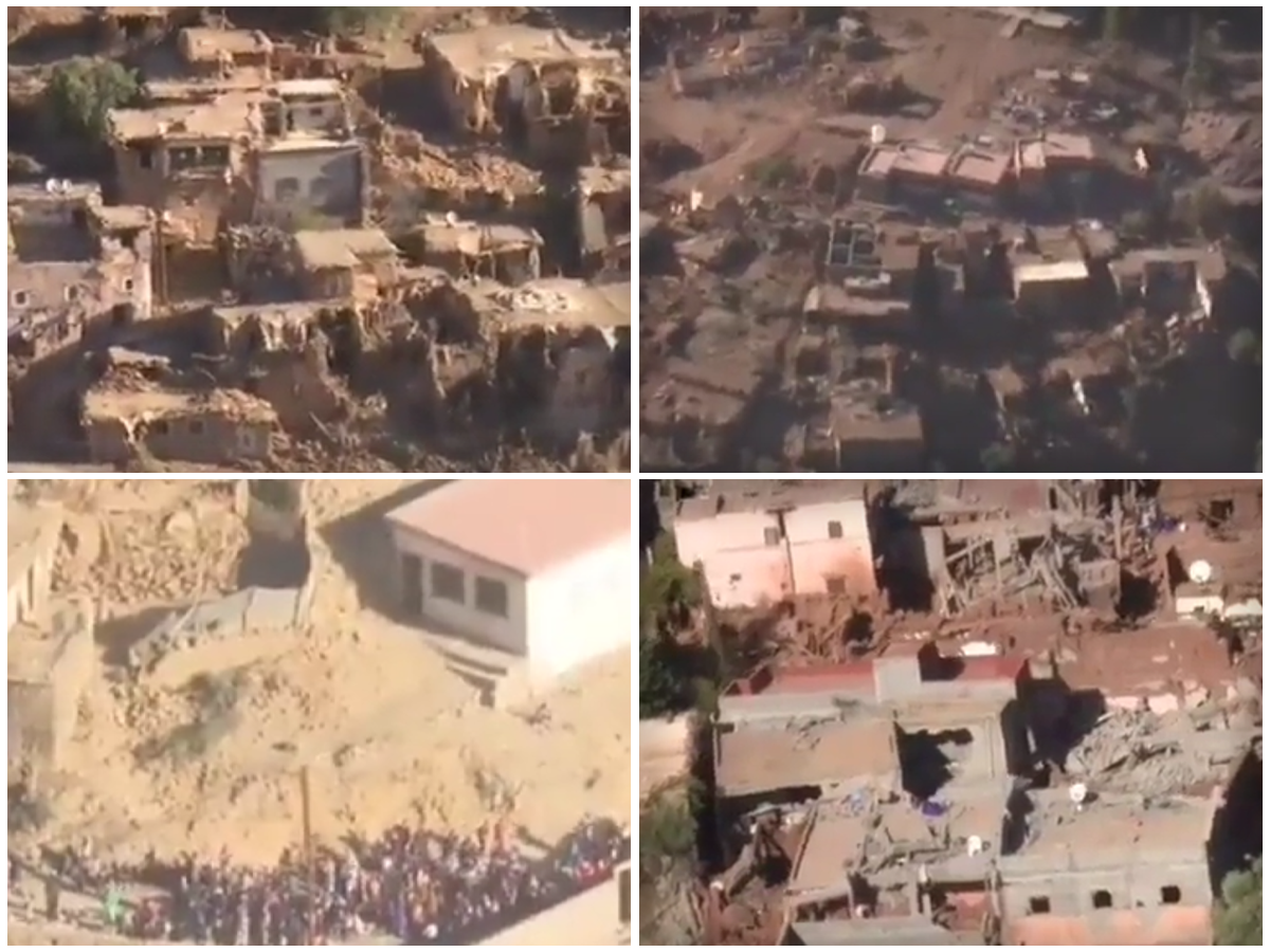  Snimci zemljotresa u Maroku 