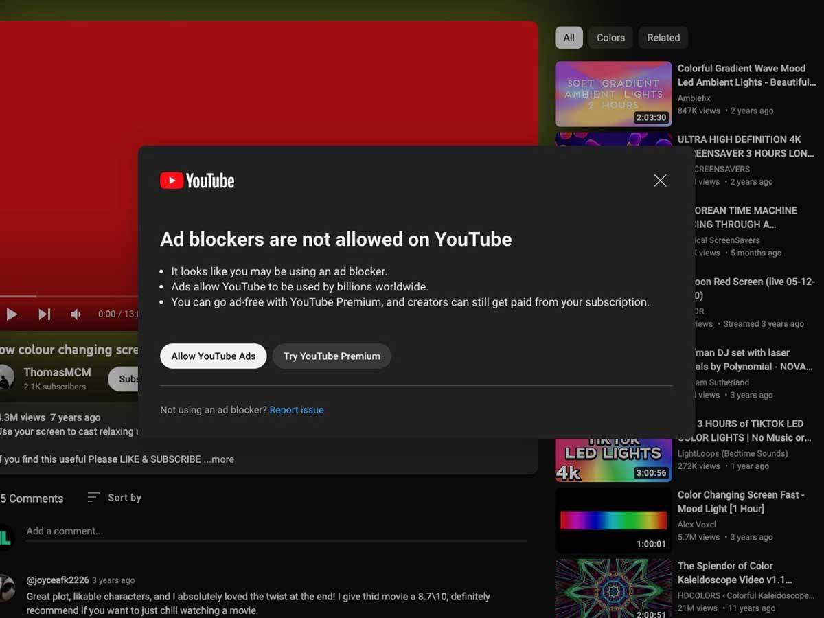  Evo kako da spriječite YouTube da blokira blokiranje reklama 