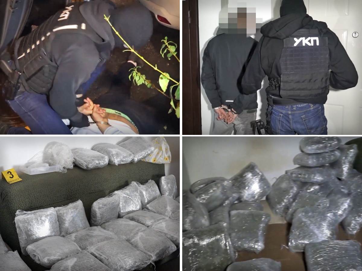  Uhapšeni zbog preko 100kg droge 