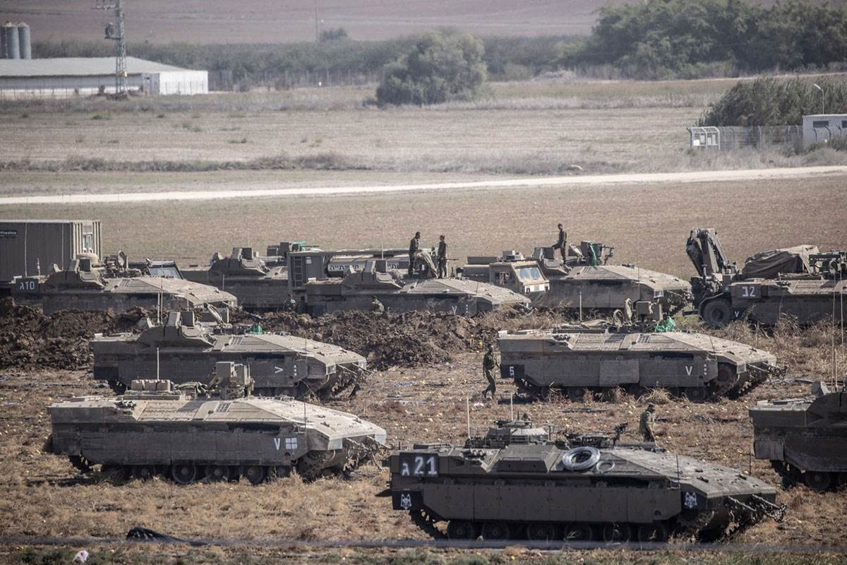  Izrael Počinje kopnenu invaziju Gaze 