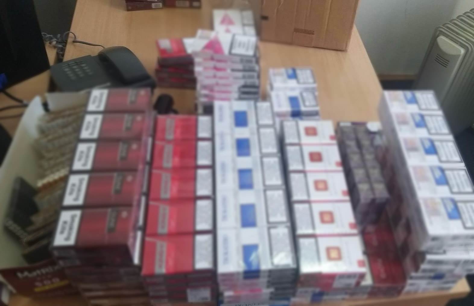  U Nikšiću uhapšene dvije osobe zbog ilegalne prodaje cigareta 