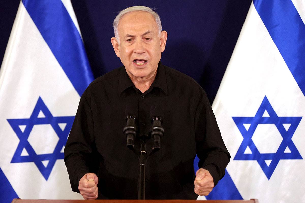  Izraelski premijer Benjamin Netanjahu još više se protivi palestinskoj državnosti 