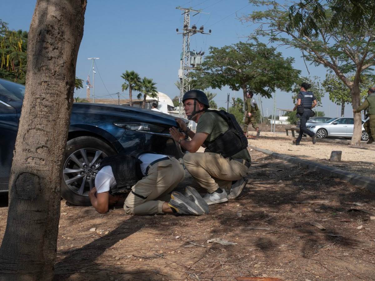  Izraelski vojnici napali novinare iz Njemacke. 