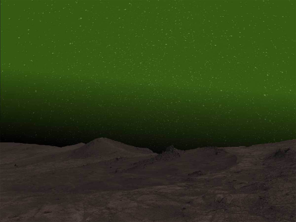  Zašto je noćno nebo na Marsu nekada zelene boje 