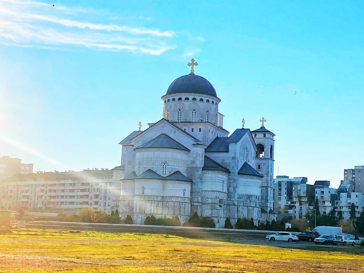  Podgorica: Požar u Hramu Hristovog Vaskrenja 