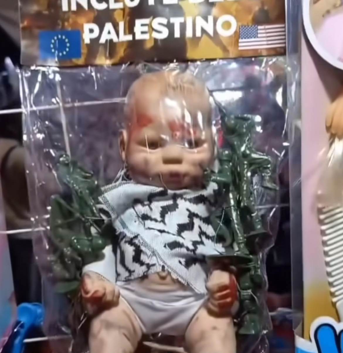  Lutka mrtve palestinske bebe na prodaju 