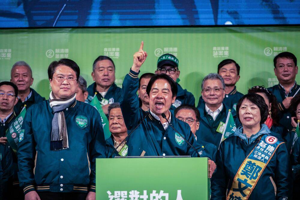  Glasači na Tajvanu izabrali su Vilijama Laja ili na kineskom Laj Čing-tea za novog predsjednika 