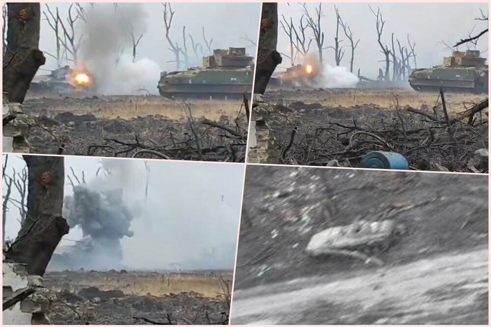  Snimak borbe sa ruskim oklopnim vozilom 