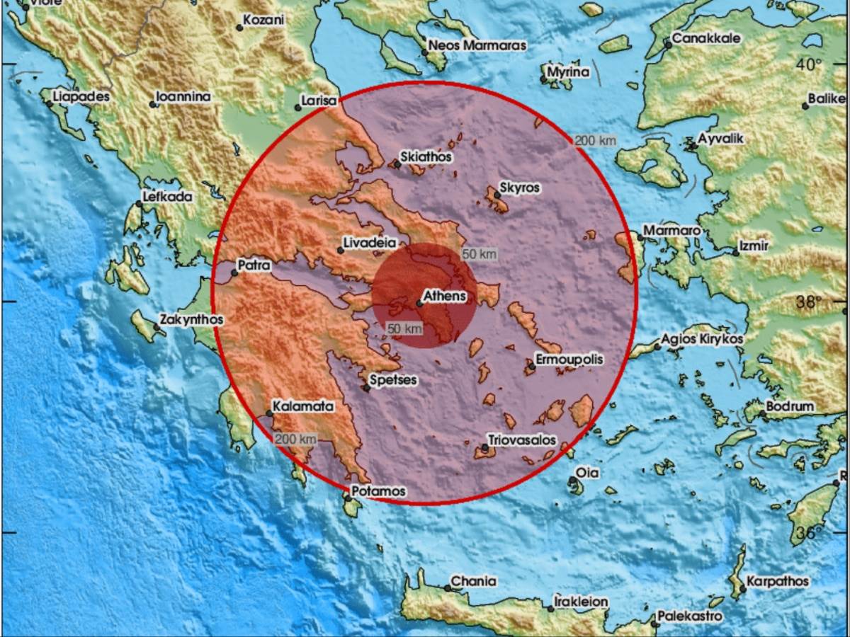  zemljotres u Grčkoj 