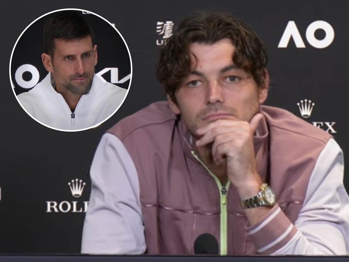  Tejlor Fric je na konferenciji za medije pričao o Novaku Đokoviću 