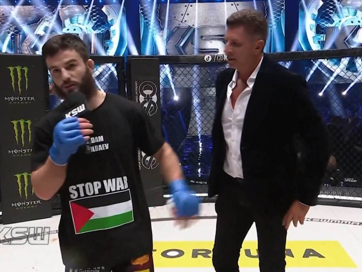 MMA borac Adam Soldajev nakon meča iznio svoje mišljenje o ratu između Izraela i Palestine 