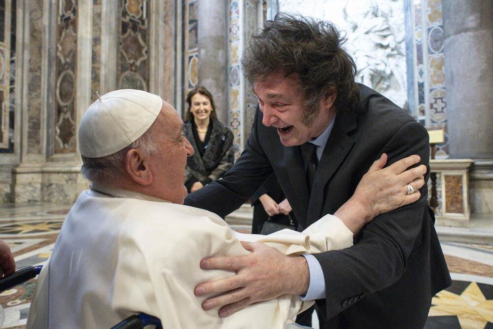  Susret papa Franje i argetinskog predsjednika 