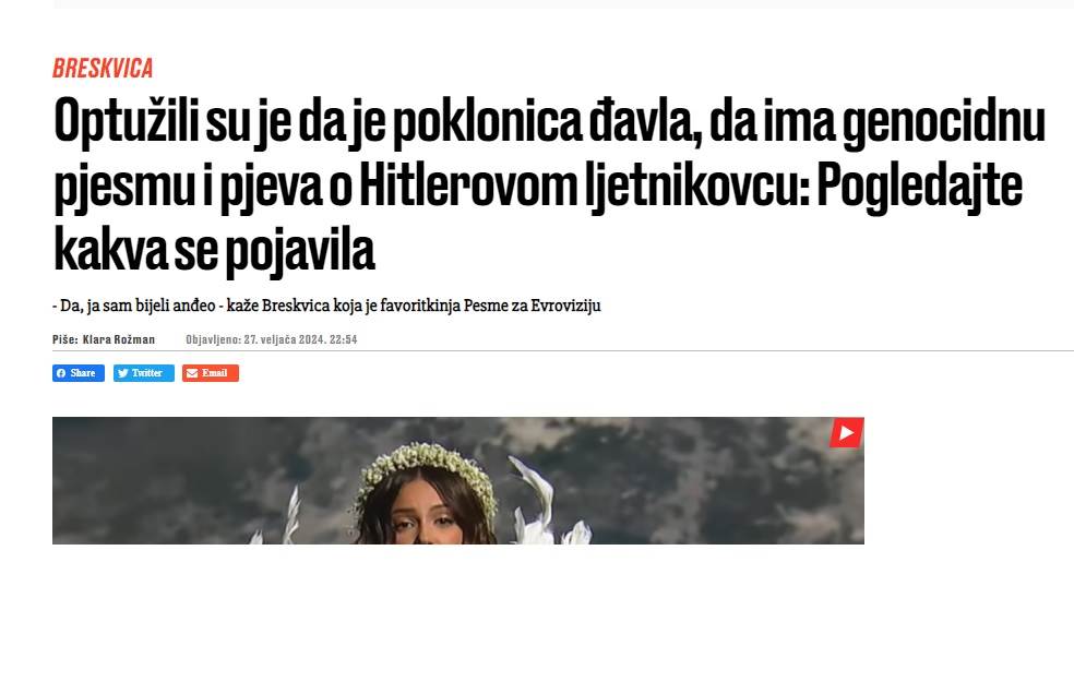  Hrvatske novine vrijeđaju Breskvicu 