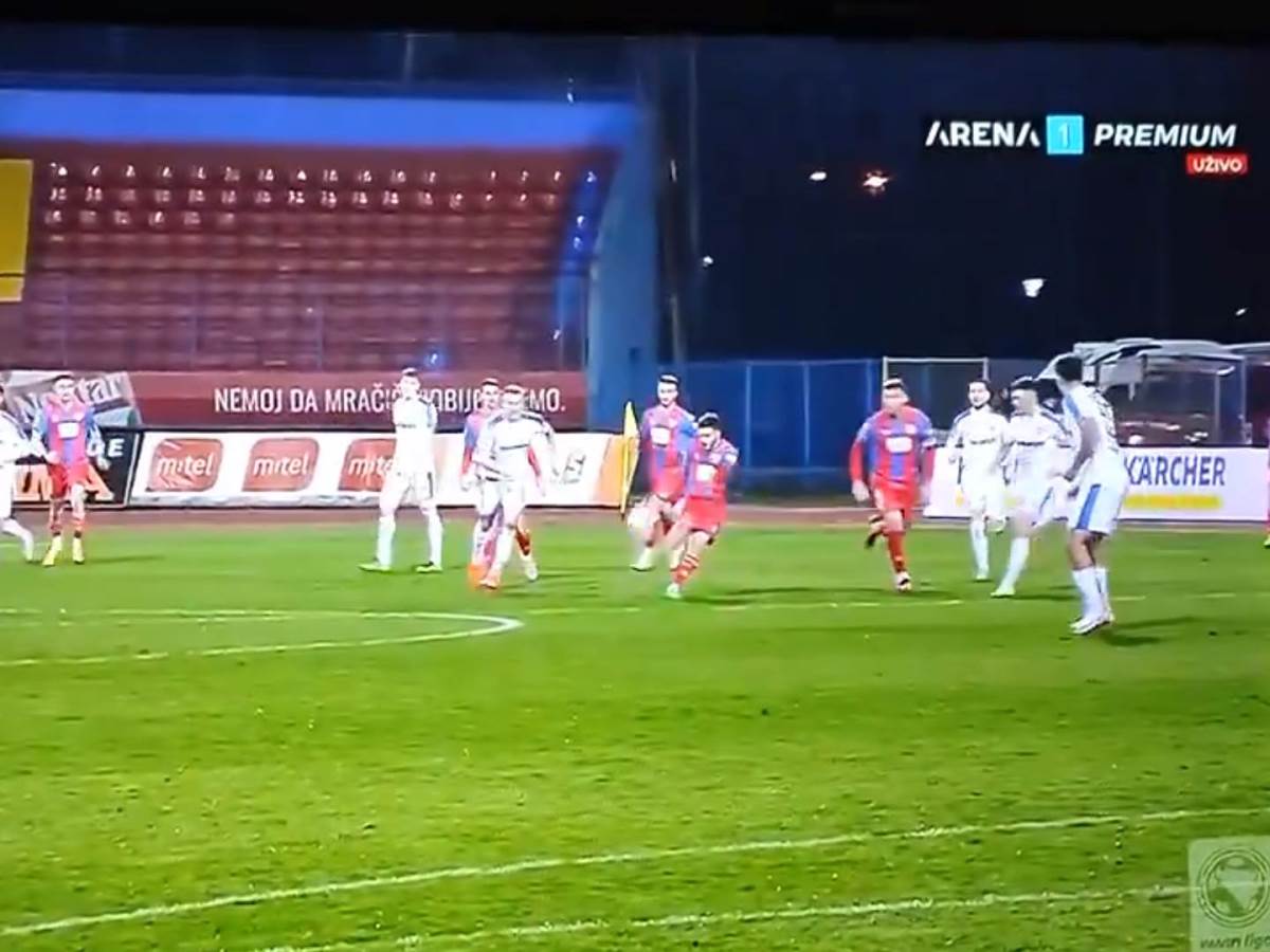  Vasilije Terzić je postigao fantastičan gol za Borac 