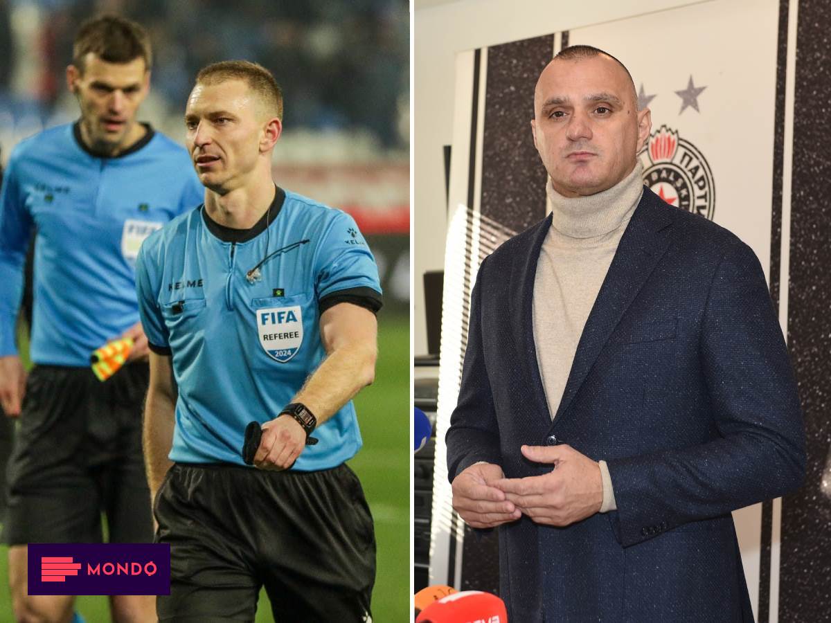 Direktor Partizana se oglasio o sudiji sa derbija Sport Fudbal