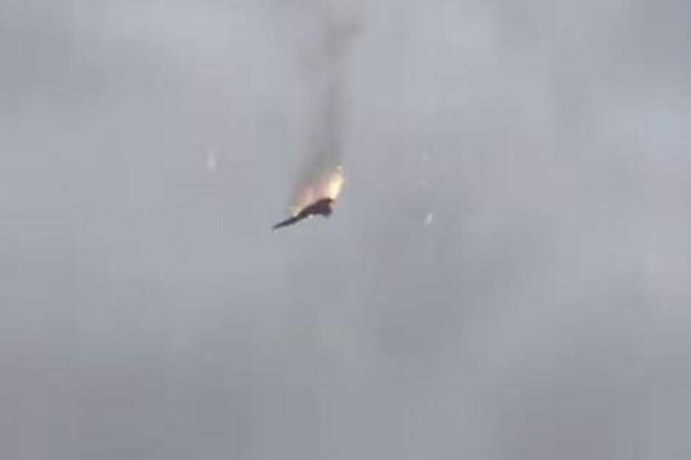  Snimak rušenja ruskog aviona 