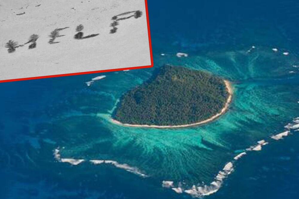 Poruka na plazi spasila ribare nasukane na ostrvu   Poruka na plazi spasila ribare nasukane na ostrvu