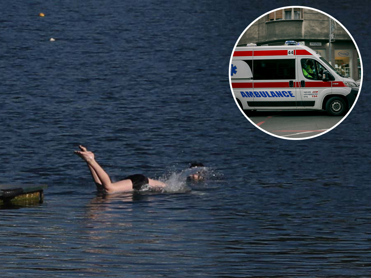  U Gornjem Milanovcu povrijedio se muškarac tokom skakanja u vodu 