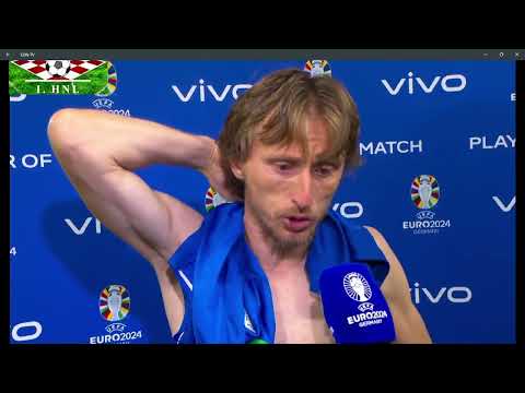  Modric ne vjeruje u prolaz Hrvatske na EURO 