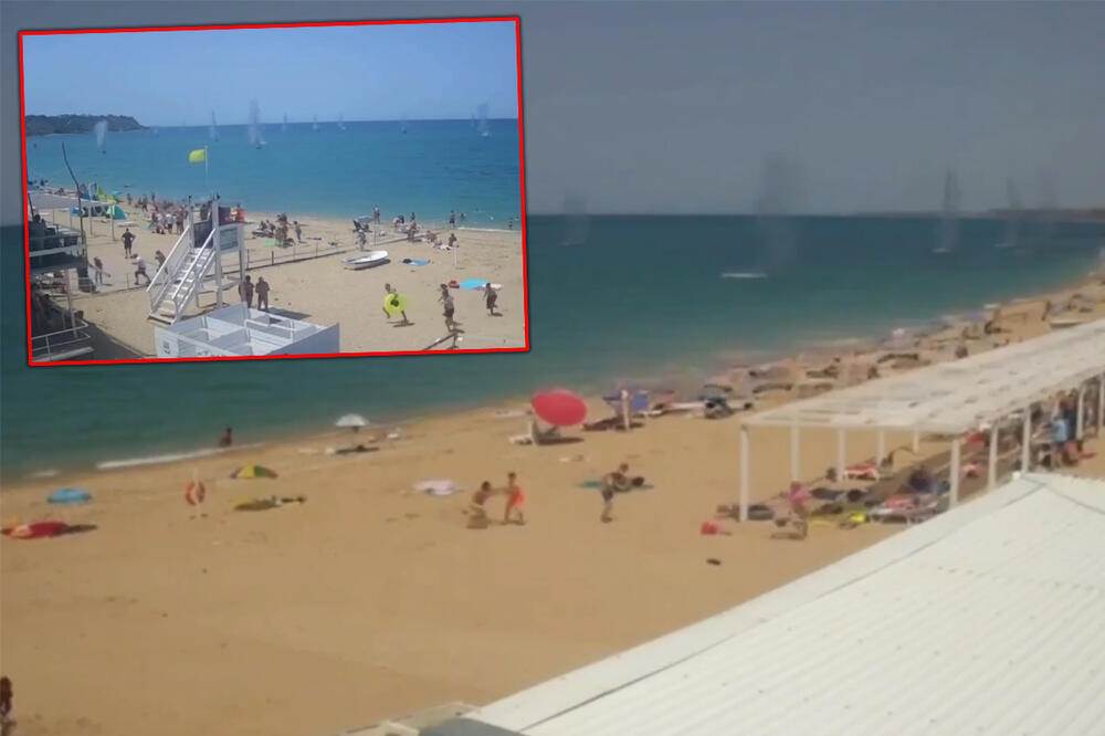  Kamera zabilježila trenutak masakra na ruskoj plaži 